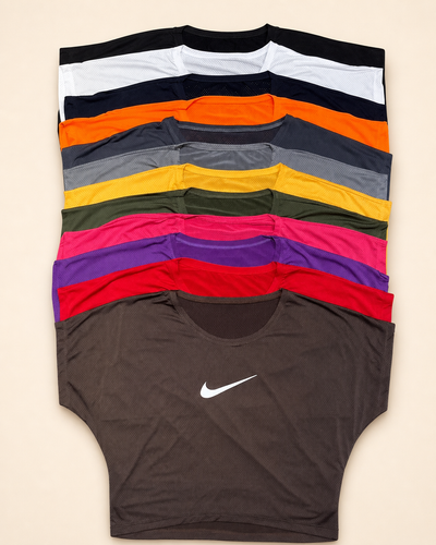 کراپ کیمونو ورزشی Nike؛ پارچه سوزنی تنفسی و استایل آزاد (فریسایز)